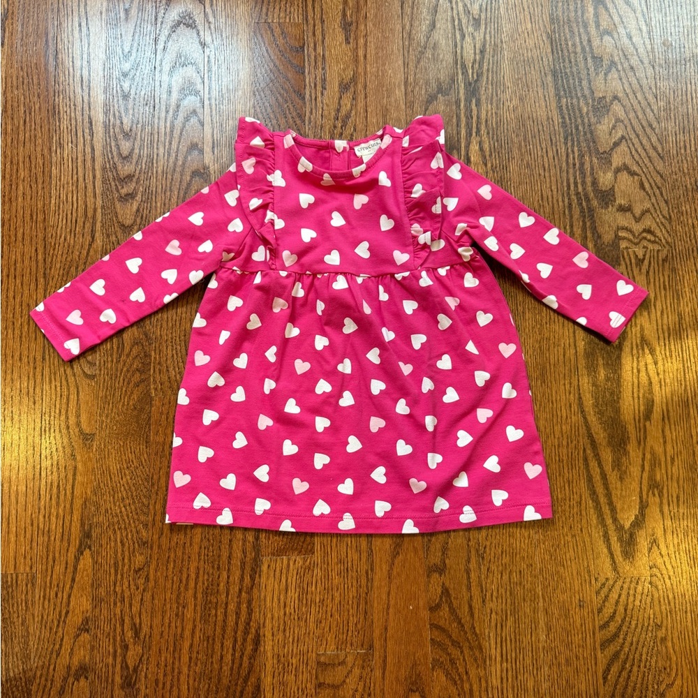 NEW Crewcuts Heart Dress Sz 2